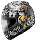 Arai RX7 Corsair Full Face Tommy Gun Replica Motorcycle Helmet Black M