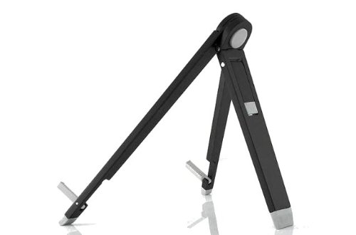 8Likes Aluminum Alloy Foldable 2-Way Display Stand for iPad iPad2 iPad3 New iPad HD Motorola Xoom Samsung Galaxy TAB Amazon Kindle Fire Nook Color Tablet (Black)