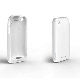 Mili Powerskin MILI-Hi-C20WHT The Worlds Thinnest iPhone Battery Case - White