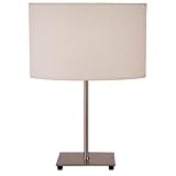 Home Design, Bergen Table Lamp with White Shade