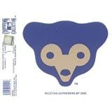 Chicago Cubs 1969 Logo Static Cling