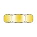 MS51967-12/7/16-14 Mil-Spec Finished Hex Nuts/Grade C/Cad Yellow/DFAR Compliant (Carton: 1,000 pcs)