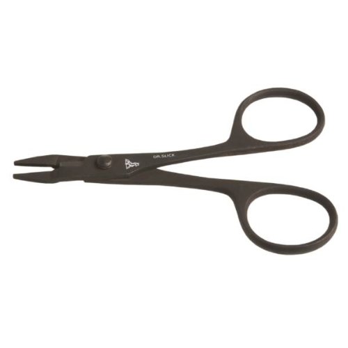 Scissor Clamp/Barb Crusher 4 Black Straight