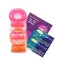 Triple Pleasure Humm Dinger Rings and Condoms Kit