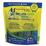 Breath-Less Brushless Toothpaste for SM/MED Dogs - 12 oz - Chewable