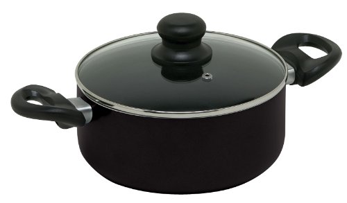 Magefesa Vitalia Aluminum 5-Quarts Casserole with Lid Grey