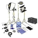 Lowel DV Creator 44 Kit, Analog & Digital Video Lighting Location Kit, with LB-35 Soft Case