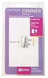 QOTO Single Pole Preset Dimmer, White