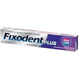 Fixodent Plus Denture Adhesive Cream 2 oz (Pack of 4)