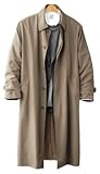IMAGE OF TravelSmith Mens Classic Raincoat Khaki Large Long