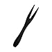 PacknWood 209BBNEMKA ?Kamala" Bamboo Mini Fork - Black - 3.5" - 500 per case