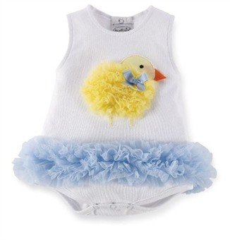 Spring Baby Bunny Pinafore And Bloomer Set