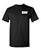 The Goozler Security Silkscreen Front & Back Black T-Shirt (2X-Large)