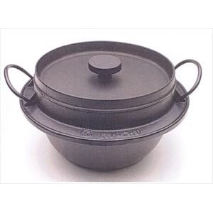 Japanese Iwachu Gohan Nabe Iron Rice Cooker #410718