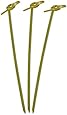 Royal Bamboo Knot Cocktail and Hors' D'oeuvre Pick, 4-Inch, Green - 100 ct