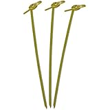 Royal Bamboo Knot Cocktail and Hors' D'oeuvre Pick, 4-Inch, Green - 100 ct