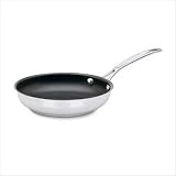 Cuisinart 722-20NS Chef's Classic Nonstick Stainless 8-Inch Open Skillet