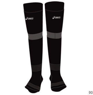 アシックス バスケットボール 着圧サポーター XBP001 男女兼用 ブラック