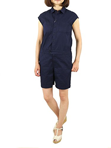 (ルミノア) Le minorコットンリネンノースリーブコンビネゾンオールインワンML11510・179