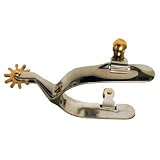 Cutting & Roping Spurs with 10 point Rowel