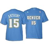 adidas Denver Nuggets Carmelo Anthony Gametime Player T-Shirt