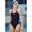 Speedo Endurance Medalist Ladies Swim Suit ,Color: Black