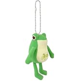 ラッキープーリーズ ぬいぐるみキーチェーン (カエル)