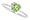 0.53Ct Heart Shaped Peridot and Diamond Ring in 10Kt White Gold-5