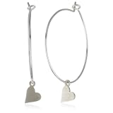Dogeared Modern Word Karma Heart Charm Drop Ho