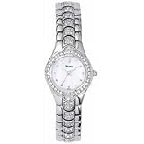 Bulova Watches, Bulova Ladies' Crystals available in Stainless Steel or Gold Tone , White Black or... by Bulova