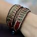 NOVICA Brass bracelet, 'Coins of Passion' (pair)