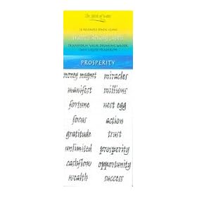 Water Blessing Labels: Prosperity Collection