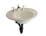 Bathroom Sink Wall Mounted by Kohler - K-2822-1W in Sandbar
