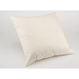 4 Pack of Luxury 18in x 18in 100% Cotton Percale Cover Duck Feather Cushion Pads - Generously Filled