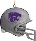 Kansas State Wildcats Memory Company Team 3 inch Helmet Ornament (3 pack) NCAA College Athletics Fan Shop Sports Team Merchandise