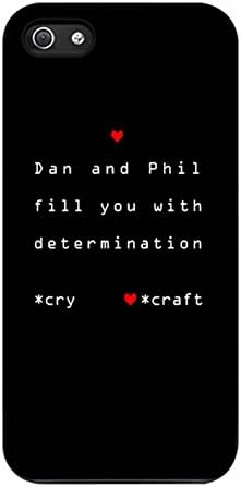 Dan and phil undertale Iphone 5 5s Custom Case