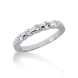 14K Gold Diamond Anniversary Rings 14K-AR27121913 0.35 Ctw.