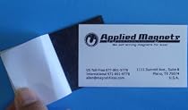 "Applied Magnets" Business Card Magnets with Adhesive backing, Set of 50 pieces