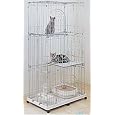 IRIS Pet Wire 3-Tier Cat Cage