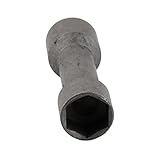 ダブルエンド　 スパークプラグ　 ボックス 　スパナ 　六角 ソケット 　修復工具　 19mm 21mm　グレー