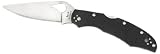 Spyderco byrd Cara Cara2 Black G-10 PlainEdge Knife