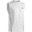 Men's UA HeatGear&reg; Fitted Sleeveless Crew Tops by Under Armour