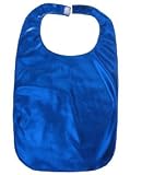 Electric Blue Adult Bib - One Size fits most