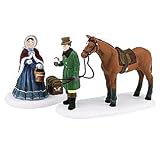 Department 67 "Until We Meet Again" Set of 2 Porcelain Figurines