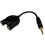 Cables Unlimited AUD-3010P 6-Inch Pro A/V Series 3.5mm Stereo Splitter