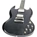 Gibson SG Supreme Electric Guitar with '57 Humbuckers, Transparent Black