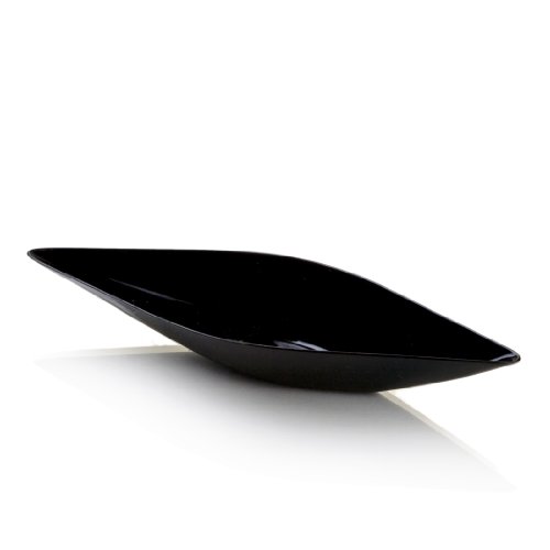 Canoe Dish Black, 100 count box