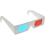 3D Red Cyan Anaglyphic glasses family pack of 4