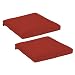 Strathwood Falkner Dining Collection Side Chair Polyester Cushion, Set of 2, Solid Red