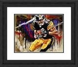 Framed Large Hines Ward Pittsburgh Steelers Giclee #2